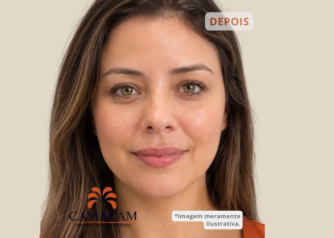 Intradermoterapia facial - Depois